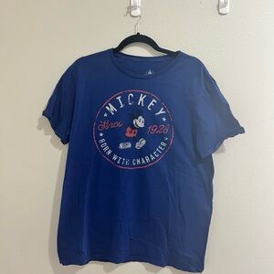 Disney Parks Navy Graphic Tee